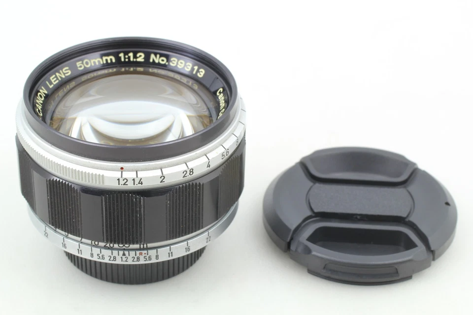 [Casi COMO NUEVO +++] Lente Canon 50 mm f/1,2 L39 LTM Leica montaje en tornillo MF de JAPÓN Foto 2 de 4