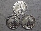 3 Silver 1/10 oz .999 Britannia 2023 (2) & 2024. #38 w — photo 3