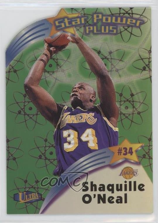 1997-98 Fleer Ultra Star Power Die-Cut Plus Shaquille O'Neal #4SPP HOF 2d0