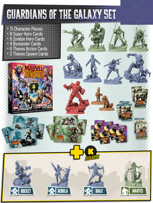Marvel Zombies - Guardians of the Galaxy mit Kickstarter Exlusives Englisch CMON