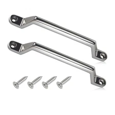 2x Grab Handle Entry Door Assist Bar for Trailers Freight Trailers Barn Door