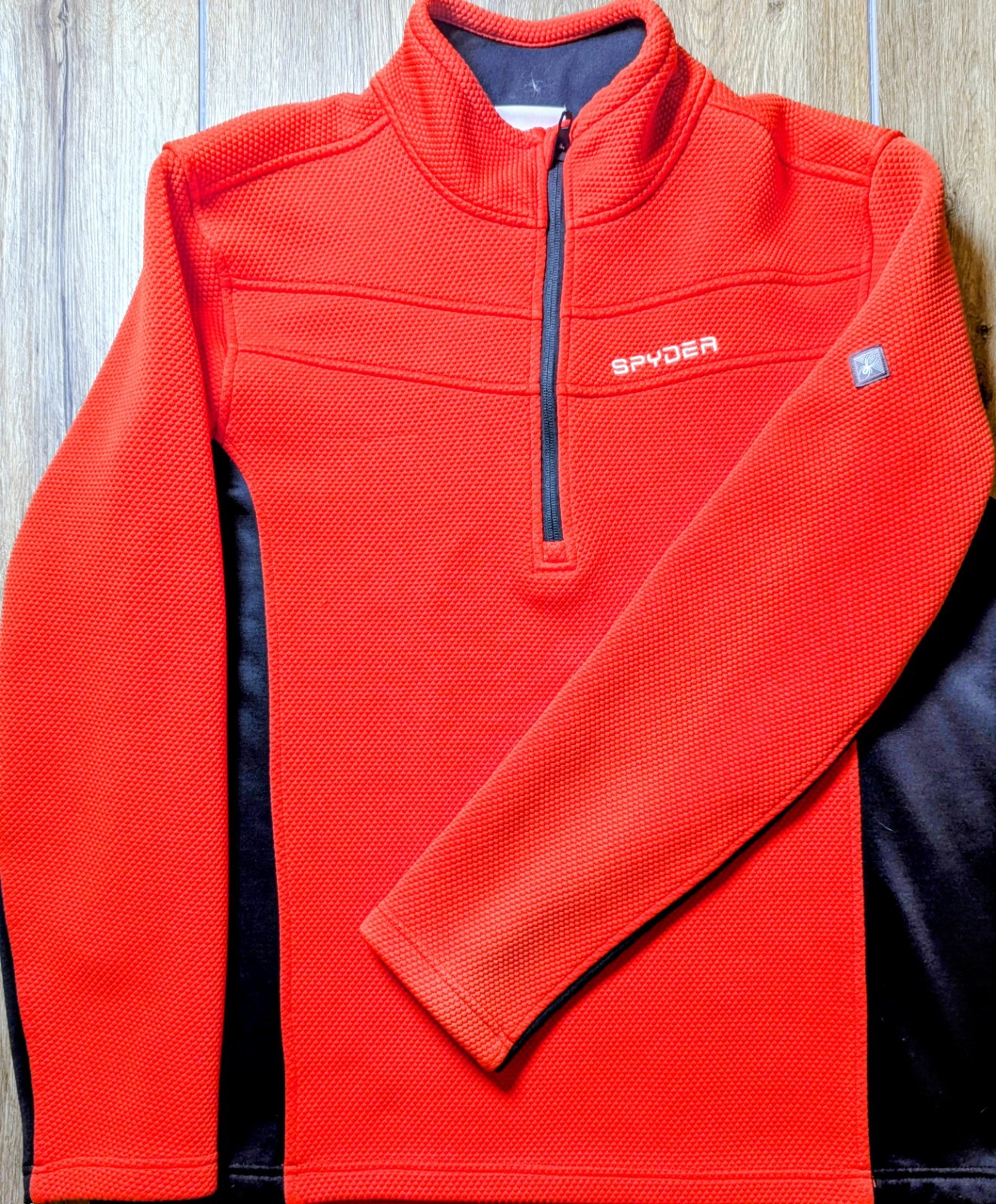 Spyder US Ski Team 1/4 Zip Pullover Mens XXL Performance Active Fleece Jacket