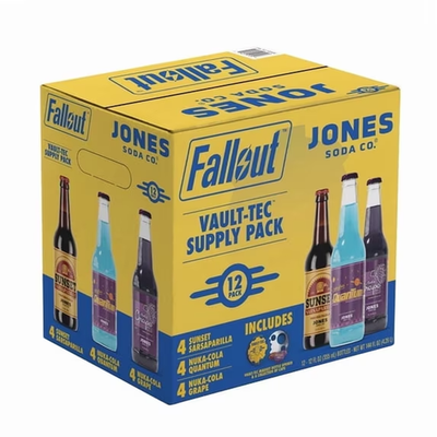 #ad Fallout x Jones Soda Co Vault Tec Supply Pack Costco Exclusive FAST SHIPPING $44.98