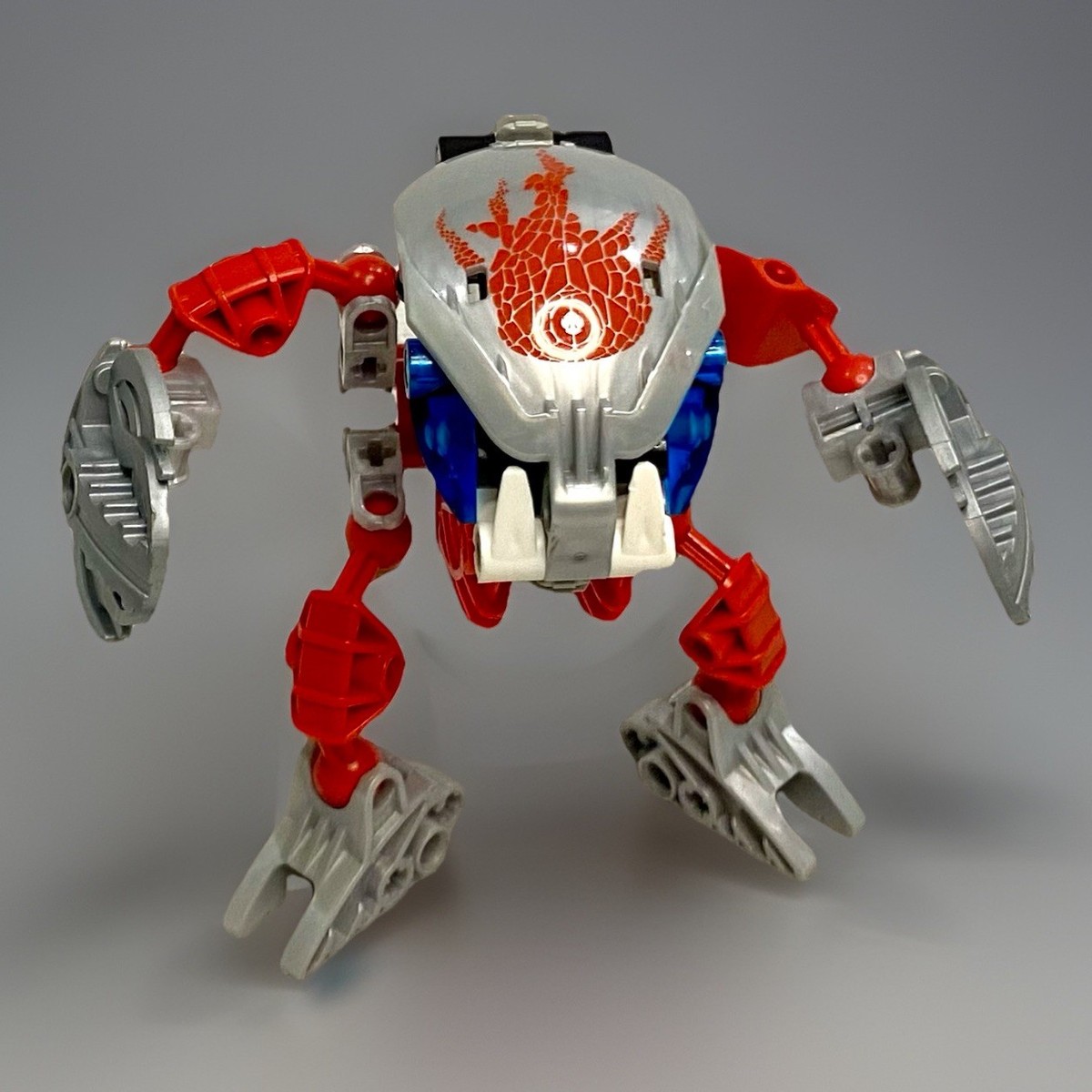 LEGO Bionicle Bohrok-Kal Tahnok-Kal (2003) Red No Box/Instructions