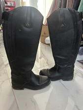 Mountain Horse Long Riding Boots    Black    6.5 Wide