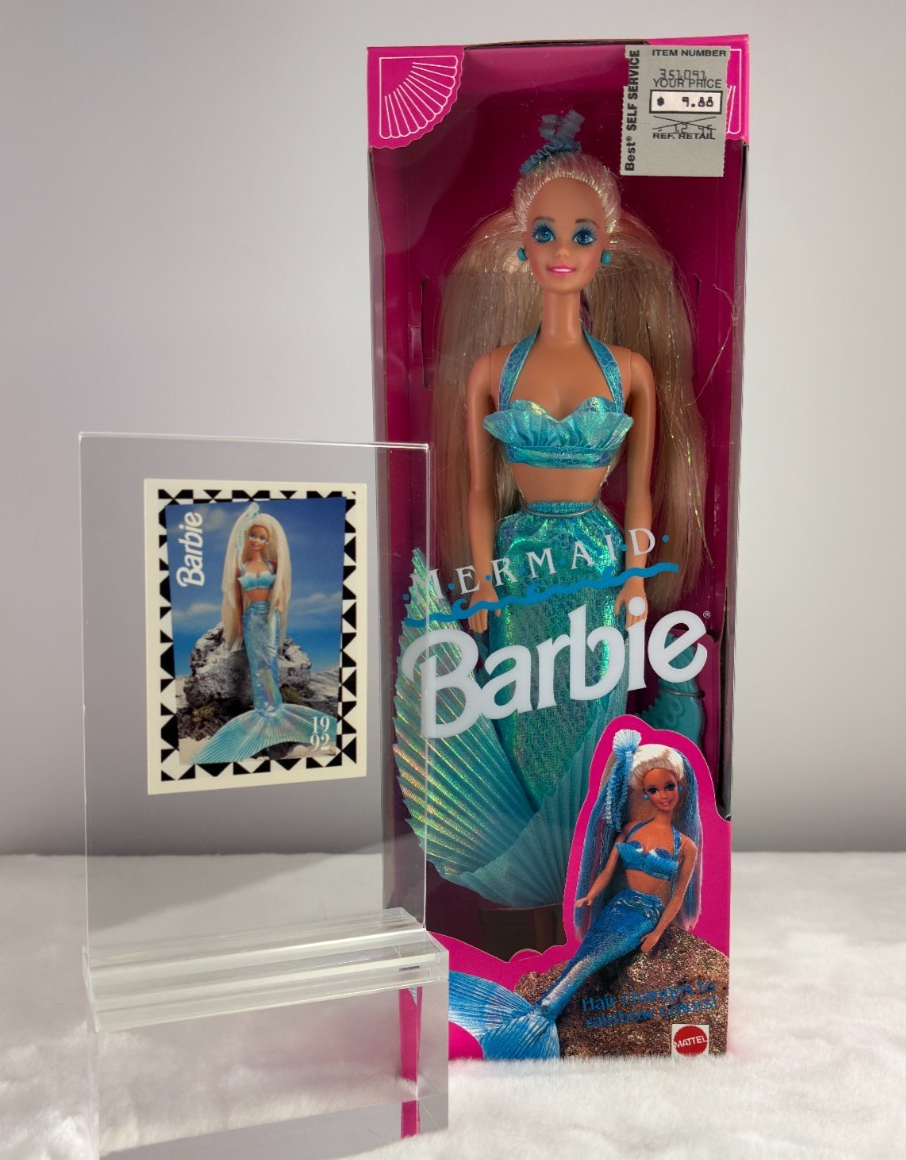 Mermaid Barbie Doll #1434 Color Changing Hair 1991 Mattel NIB