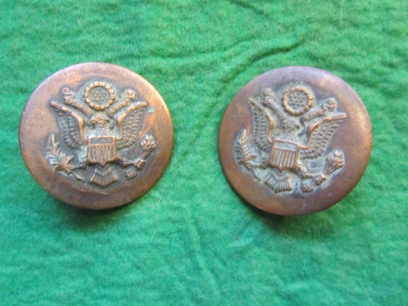 Antique WWI Copper Horse Bridle Rosette US Military Calvary Eagle  Military Seal