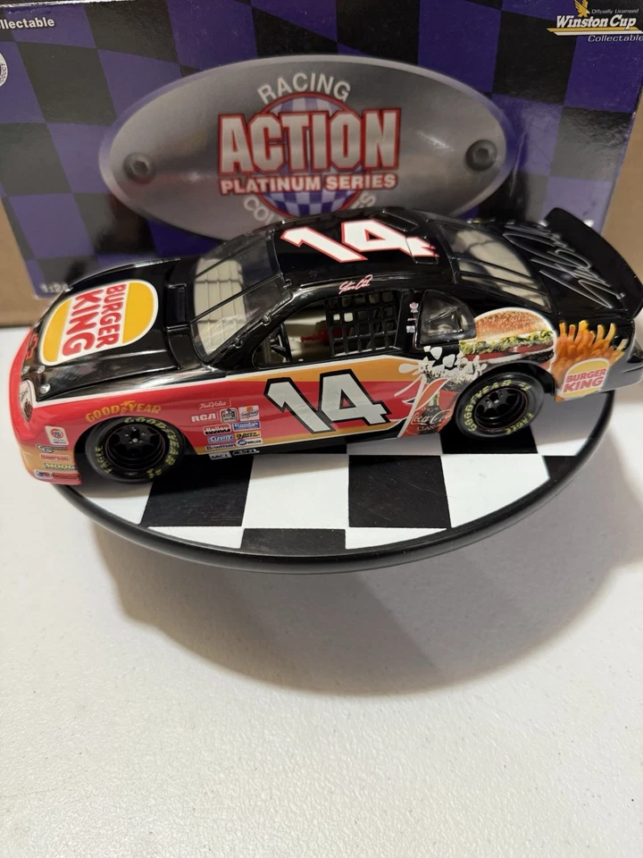 Autografado Steve Park #14 Burger King 1997 1/24 Nascar Diecast - Imagem 2 de 4