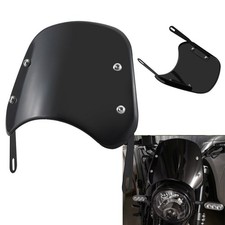 Faros 5-7" Parabrisas Parabrisas Deflectores de Viento Negro Para Honda