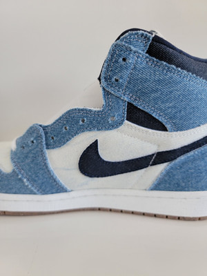 NIKE AIR JORDAN 1 RETRO HIGH OG ,,Denim'' SIZE UK 8.5 EUR 43