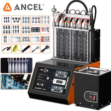 ANCEL ANJ600 Ultrasonic Fuel Injector Cleaner Tester GDI EFI MPI Resistance Test