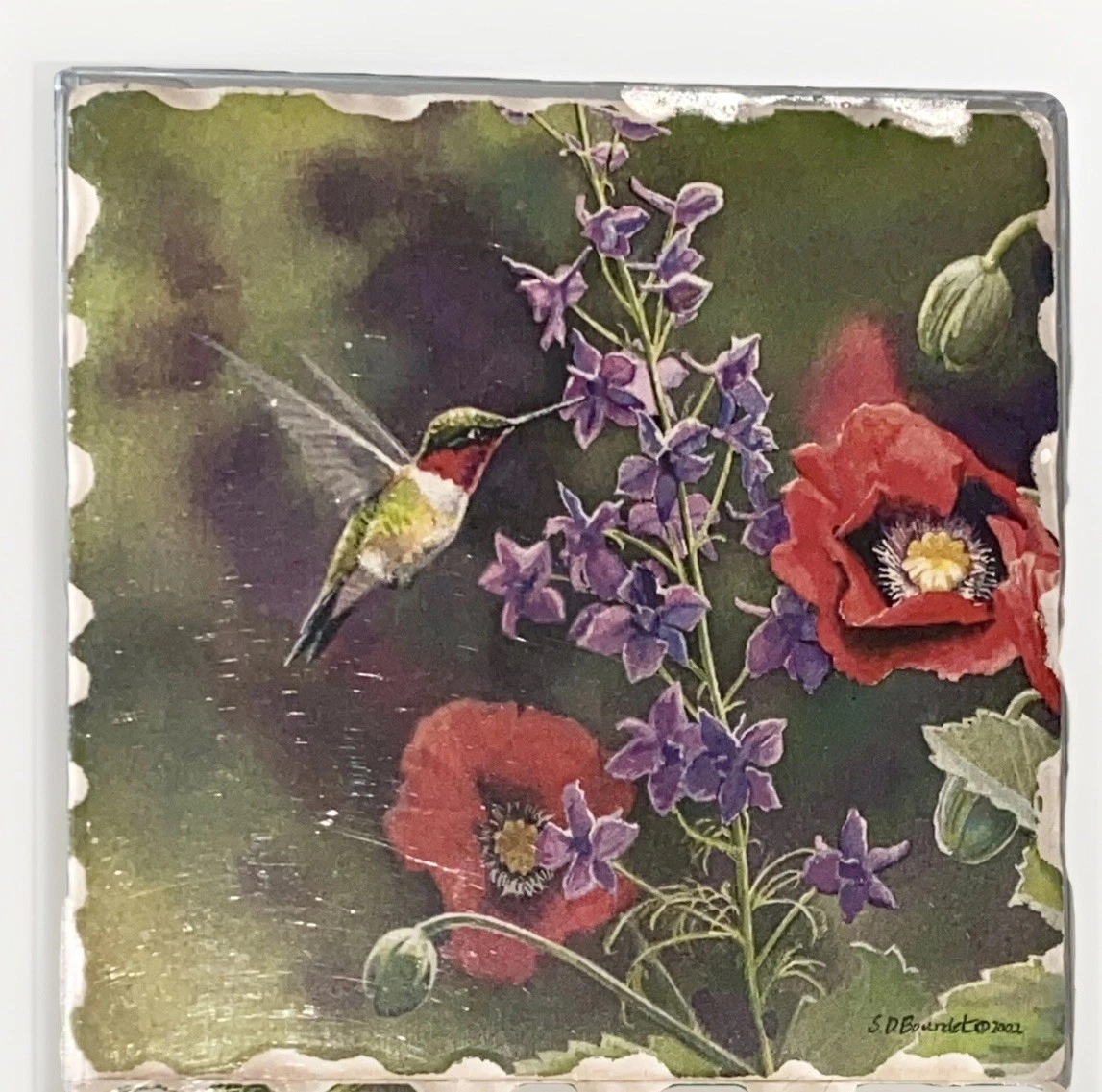 Highland Graphics Hummingbird Stone Coaster