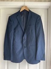 NEXT Mens Blue Two Tone Slim Fit Jacket size 38S Brand New