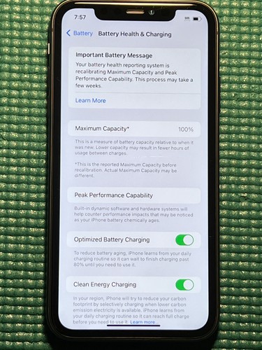 Apple iPhone 11 - 64GB - Space Gray (Unlocked) A2111 (CDMA + GSM) Read - Afbeelding 9 van 10