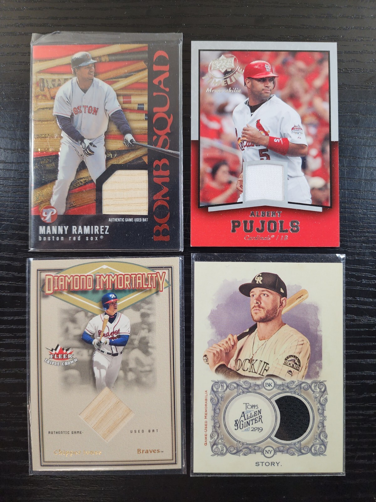115 Baseball ALL JERSEY & RELIC Rare Inserts Big Lot New HOF Game Used Resale - Picture 2 of 17