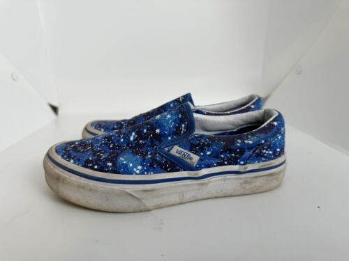 Vans Galaxy Galactic Glow Slip On Size 12.5 Kids Sneakers