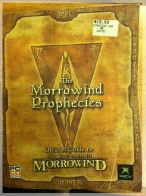 The Morrowind Prophecies: Official Guide to the Elder Scrolls III - GOOD