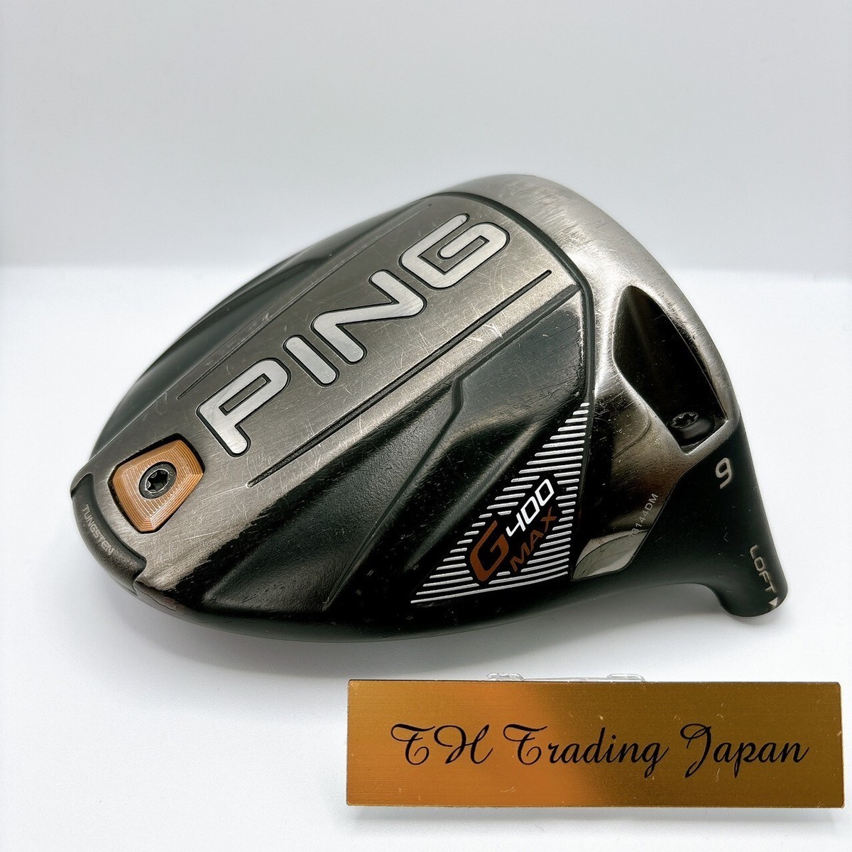 G400MAX 9° ヘッドのみ（中古】ヘッドのみ 希少品 ピン G400 MAX