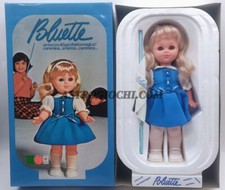 SEBINO BAMBOLA BLUETTE 38 CM VINTAGE '70 NEW IN BOX DOLL POUPEE MUNECA PUPPE