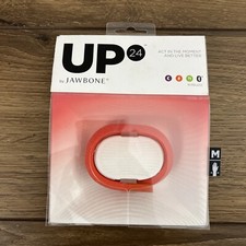 Jawbone Up 24 Activity Sleep Fitness Tracker Red Size Medium NEW