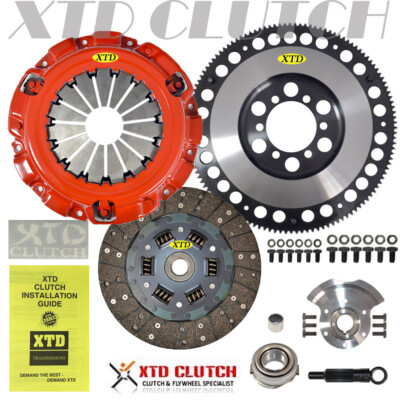 XTD STAGE 1 CLUTCH & X-LITE FLYWHEEL KIT 89 90 91 RX-7 TURBO w/counter weight