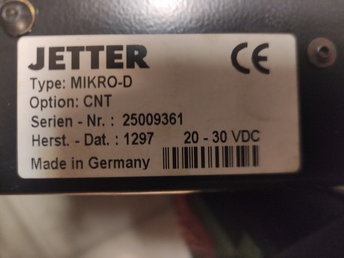 Microprocesador Jetter MIKRO-D - Imagen 3 de 5