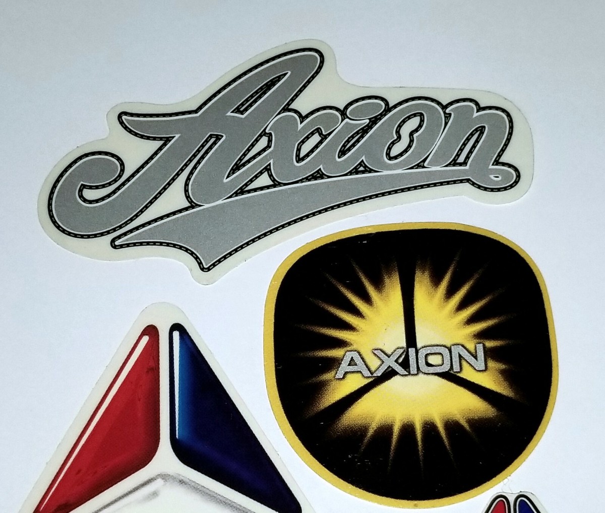 AXION 5 STICKER SKATEBOARD STREET WEAR SKATE SHOES VINTAGE