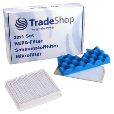 3in1 Staubsauger HEPA-Filter Set für Samsung VCC4310H13/XAX VCC4310H14/XAX