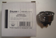 ONE REPLACEMENT STAINLESS STEEL SINK BASKET FOR JUNIOR DUO STRAINER NEW