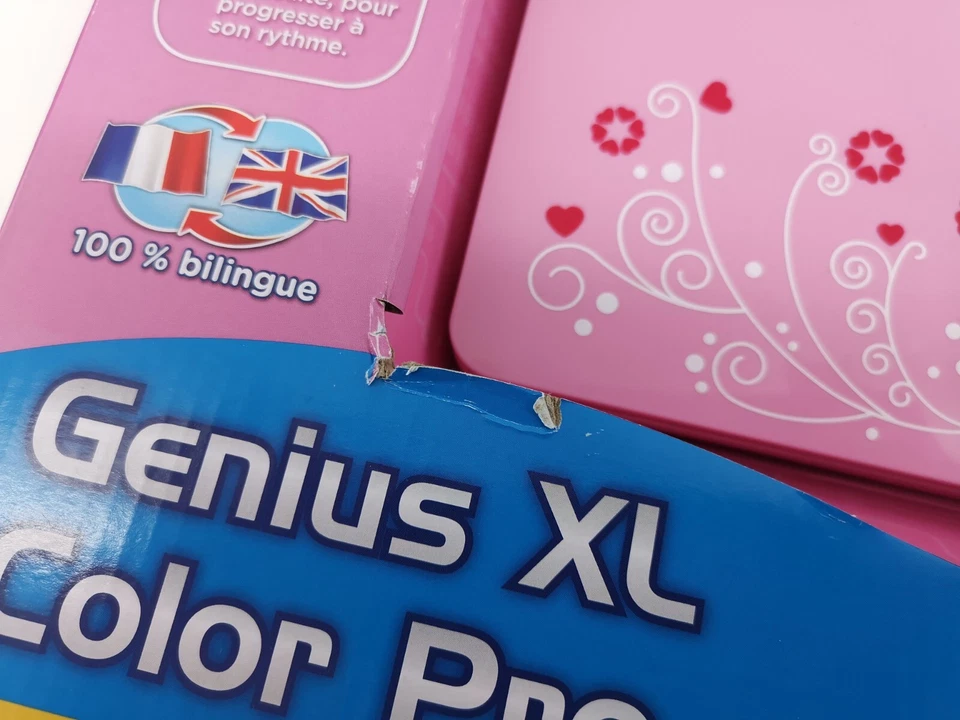 Vtech - Genius XL Color Pro Kinderlaptop zweisprachig französisch englisch rosa - Bild 4 von 4