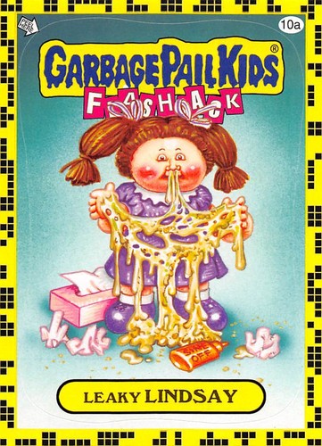 GARBAGE PAIL KIDS 2011 FLASHBACK SERIES 2 PICK-A-CARD YELLOW BASE STICKERS TOPPS - Picture 38 of 321