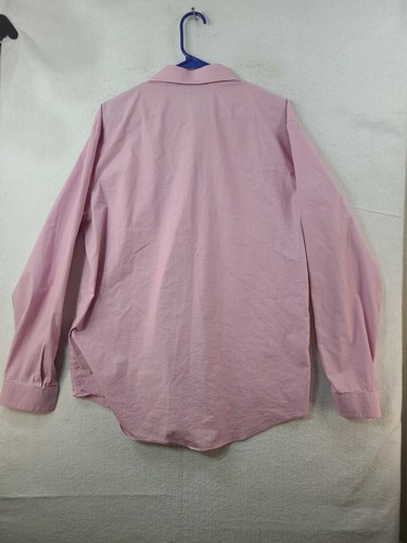Kenneth Cole Reaction Mens XL Slim Fit Pink Long Sleeve Button Up Shirt - Picture 9 of 9