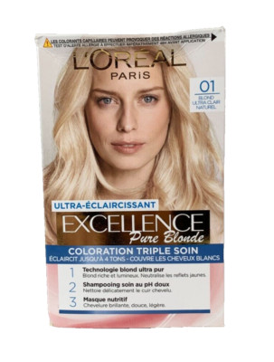 L'Oreal Paris Excellence Blond 01 Ultra Klar Natürliche - 8001980127130