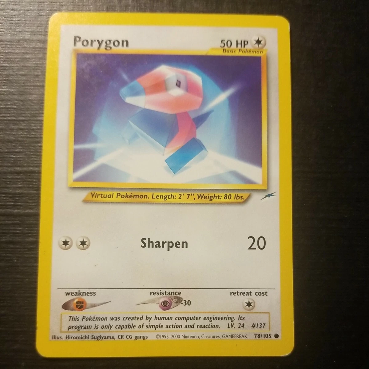 Porygon In Pokmon Individual Trading Cards for sale | eBay