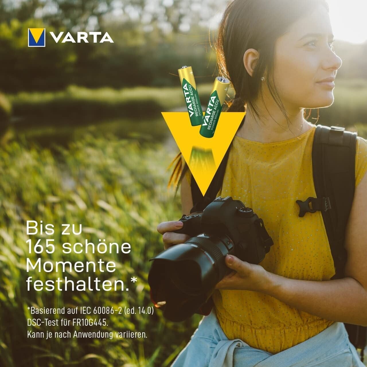 4 x Varta Power Akkus AAA 800mAh Micro für z.B. Telefon Gigaset Accus NEU 2024