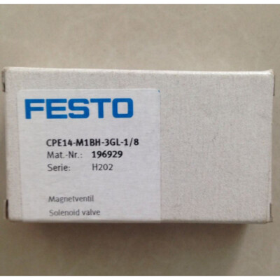 1PC New Festo CPE14-M1BH-3GL-1/8 196929 Solenoid Valve In Box Free SHipping #US