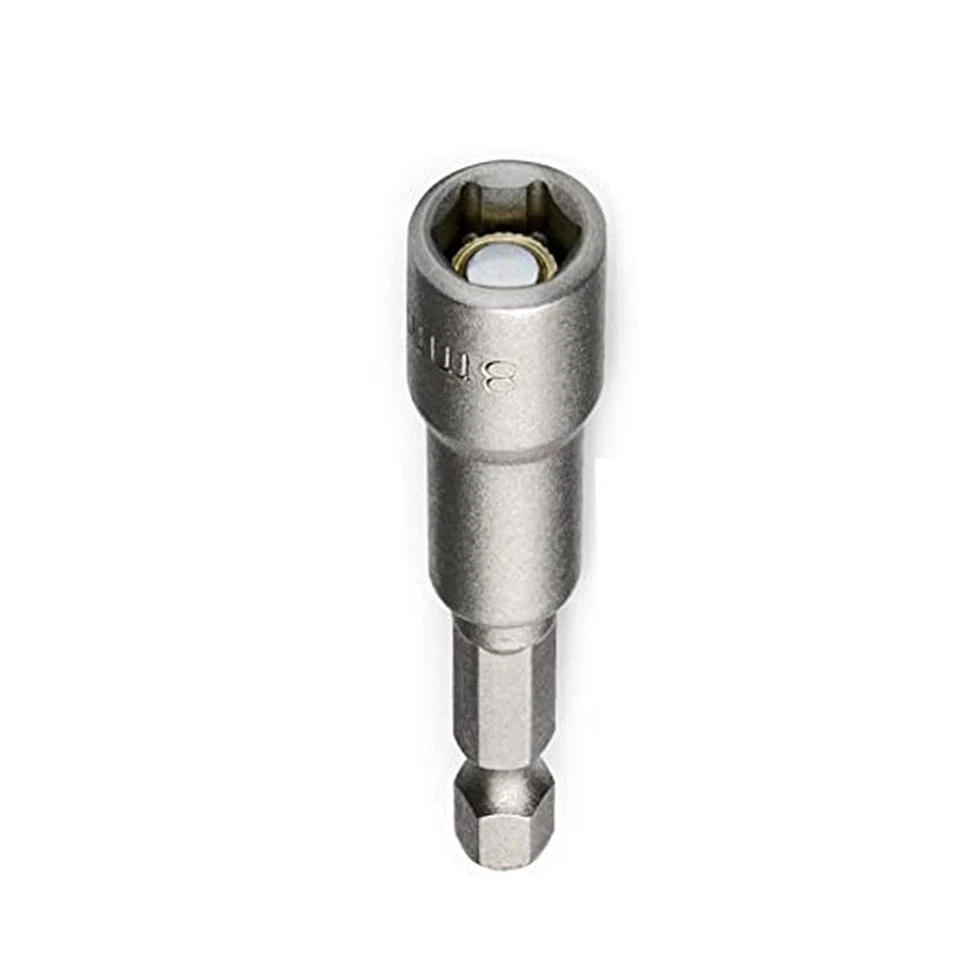 8mmx65mm Addax Hex Socket Driver Magnetic tek bit nut socket drivers 1pcs - Image 3 of 4