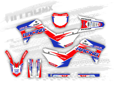 Grafik Set passend Honda CRF 125 F CRF 125F 2019 2020 2021 2022 2023 2024 Dekor