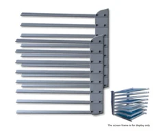 TECHTONGDA 8 Layer Screen Printing Wall Mounted Screen Frame Storage Rack Holder