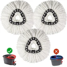 3 Pack Mop Replace Heads Mop Refill Heads Replacements Compatible With O Cedar
