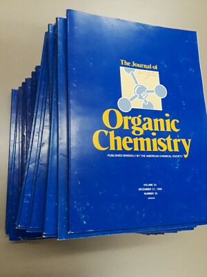THE JOURNAL OF ORGANIC CHEMISTRY AMERICAN CHEMICAL SOCIETY 1990, v55 issues 1-26