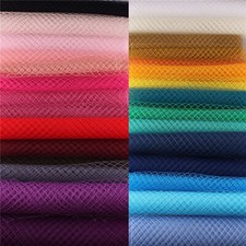 Party Wedding Birdcage Veiling Crinoline net Millinery Hat Veil Hexagonal Net 