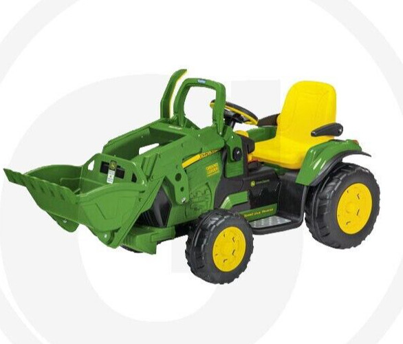 PegPerego 12v John Deere tractor with front loader