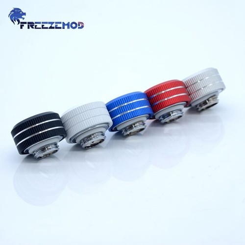 10 PCS 16MM G1/4 coupling fitting OD 16MM Rigid tubing water cooling Red - Zdjęcie 2 z 9
