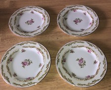 4 vintage Orion Fine China Vintage 6 1/2&rdquo; Bread Plate Made In  Occupied Japan
