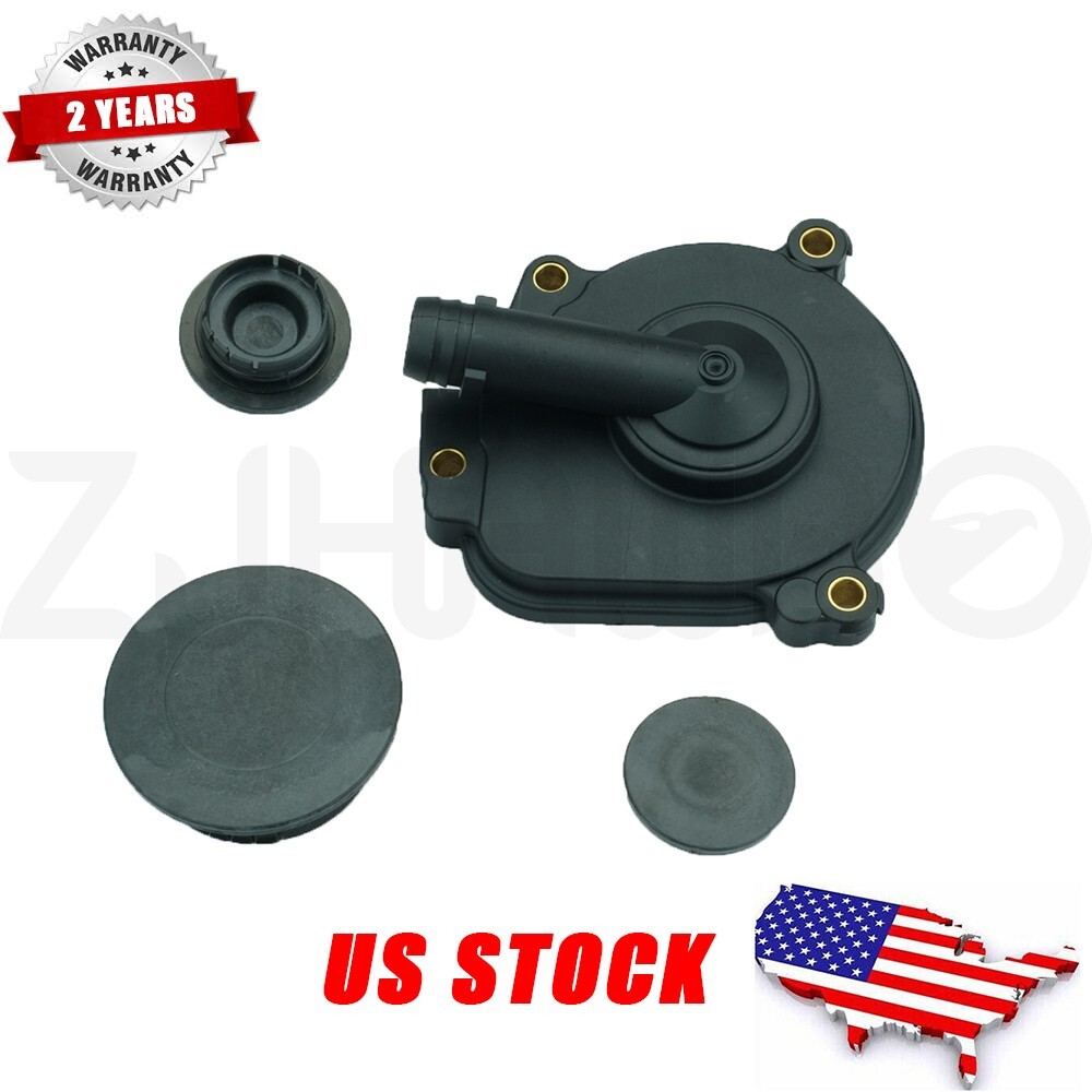 Mercedes Crankcase Vent Valve Engine Oil Separator Cover With Rear Cam