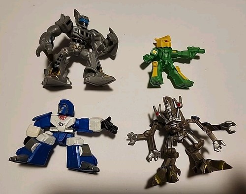 Hasbro Transformers Robot Heroes Mini Barrage Mirage Jazz & Frenzy