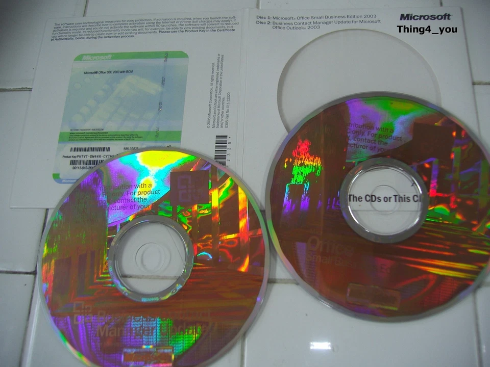 Microsoft Office 2003 SBE con Word/Excel/Outlook/Powerpoint/Editor =NUEVO= Foto 2 de 2