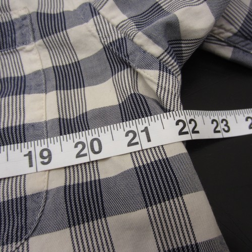 Camicie Patagonia uomo grigio medio a quadri cotone biologico manica lunga flanella escursione - Foto 9 di 14