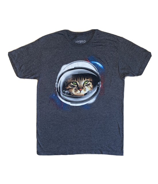 astronaut kitty shirt